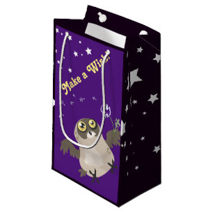 Make a Wish! Owl Small Gift Bag