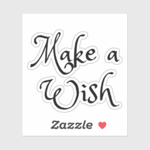 Make a Wish sticker