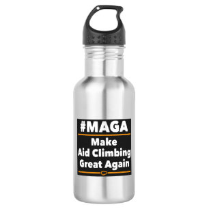 Make Aid Climbing Great Again 532 Ml Water Bottle