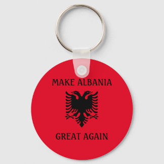 Make Albania Great Again Key Ring