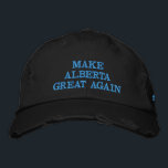 Make Alberta Great Again, #MAGA, Trump's Canadians Embroidered Hat<br><div class="desc">Showing support for President Trump in Canada.</div>