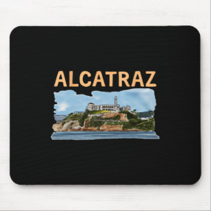 Make Alcatraz Great Again Funny Trump Alcatraz Ret Mouse Mat