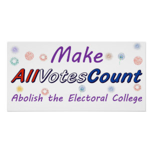 Make All Votes Count, Posters