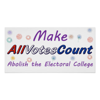 Make All Votes Count, Posters