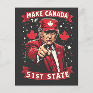 Make America 51st State Canadian American  Flyer