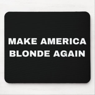 Make America Blonde Again Karoline Leavitt 2025 Te Mouse Mat