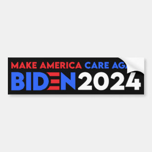 Make America Care Again Biden President 2024 Bumper Sticker