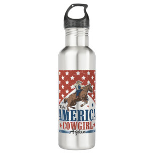 Make America Cowgirl Again 710 Ml Water Bottle
