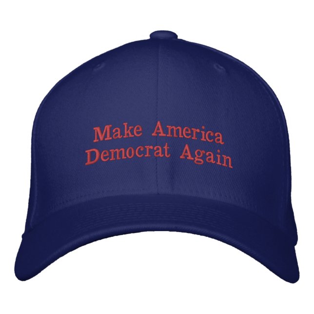 Make America Democrat Again Embroidered Hat (Front)