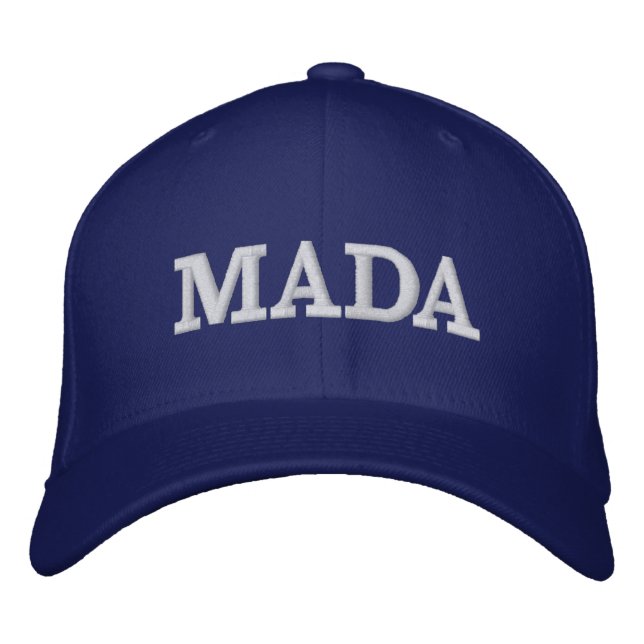 Make America Democrat Again Embroidered Hat (Front)