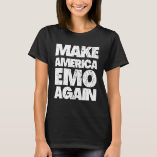 MAKE AMERICA EMO AGAIN  Goth Emo US T-Shirt