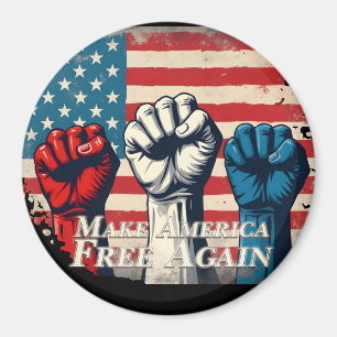 Make America Free Again Artwork Magnet