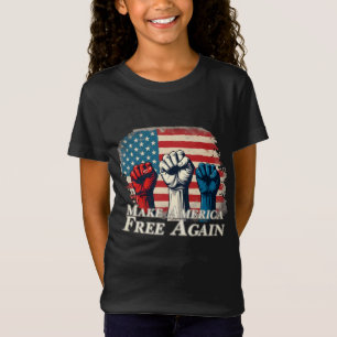 Make America Free Again Artwork T-Shirt