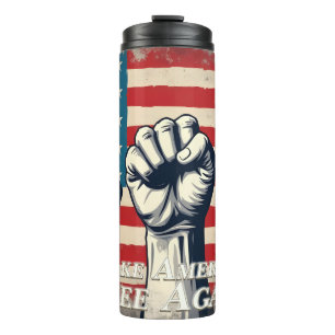 Make America Free Again Artwork Thermal Tumbler