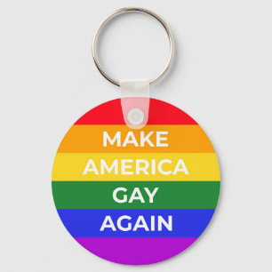 Make America Gay Again Key Ring