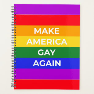 Make America Gay Again Planner