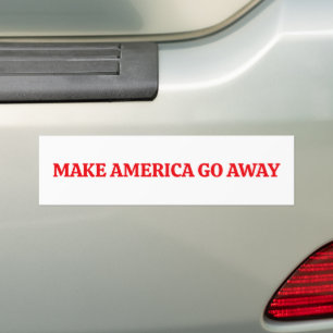 Make America Go Away - Greenland Bumper Sticker
