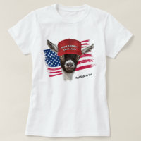 Make America GOAT Again Cute Pygmy Goat T-Shirt