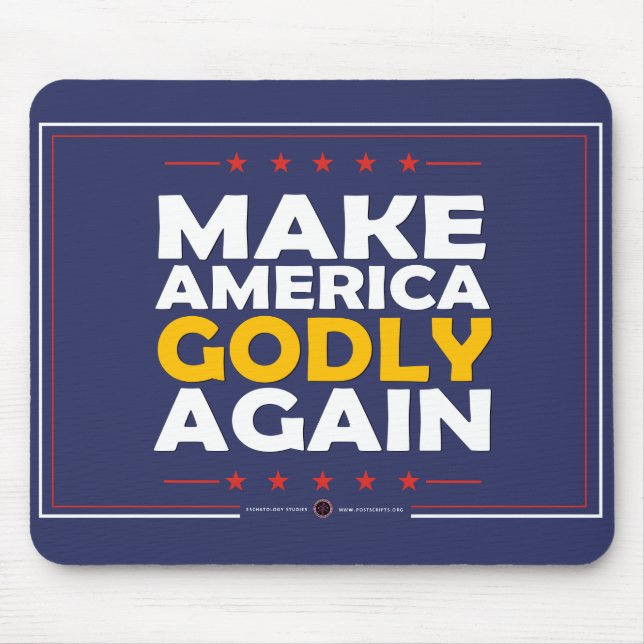 Make America Godly Again Mouse Mat (Front)
