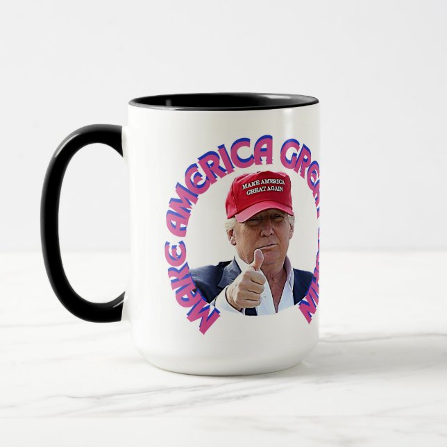 MAKE AMERICA GREAT AGAIN Combo Mug (Left)
