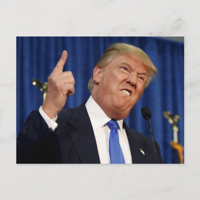 Make America Great Again - Donald Trump Postcard (Front)