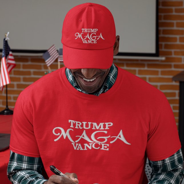 Make America Great Again MAGA 47 Red Hat (Make America Great Again MAGA 47 Red Hat and T-Shirt)