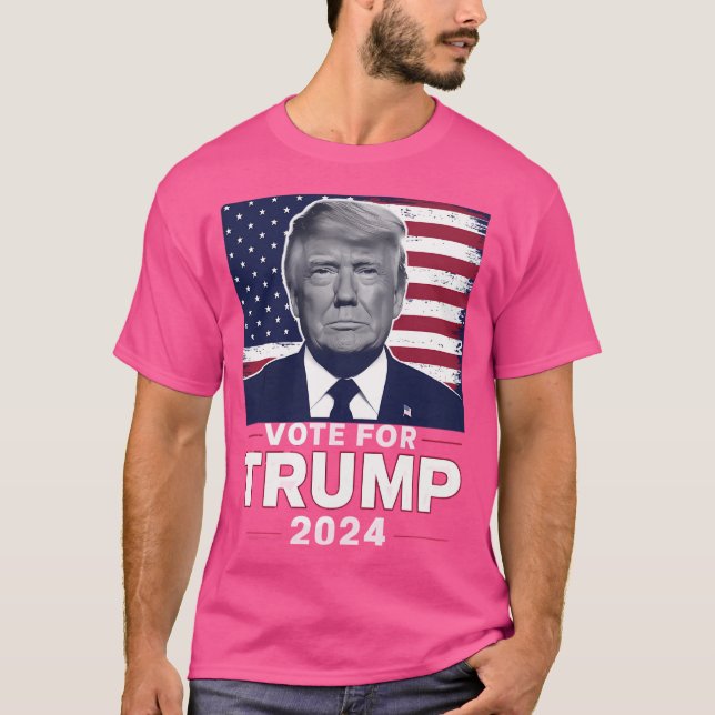 Make America Great Again - Vote For Trump 2024 T-Shirt (Front)