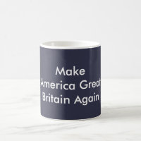 Make America Great Britain Again Coffee Mug BLUE