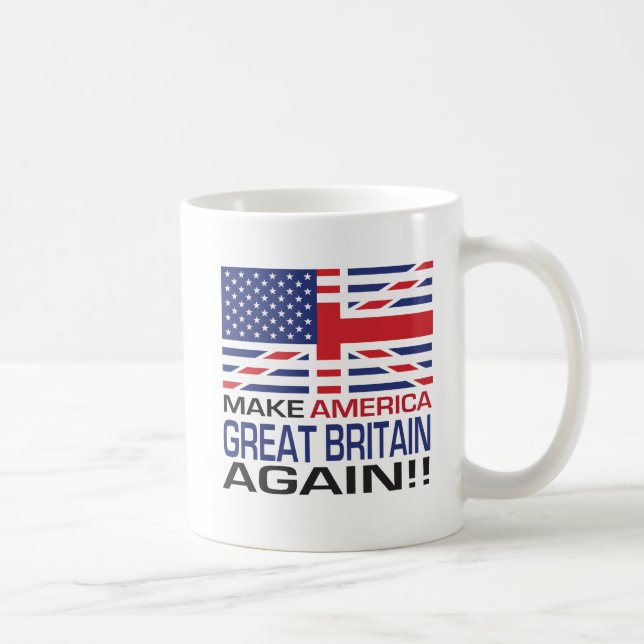 Make America Great Britain Again! - Flag Coffee Mug (Right)