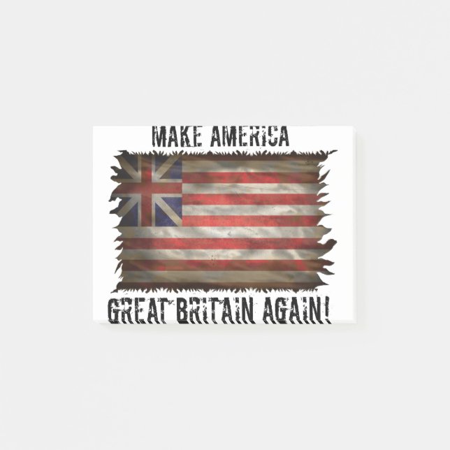 make america great britain again post-it notes (Front)