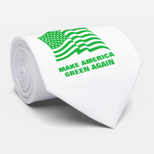 Make America Green Again Climate Change Tie