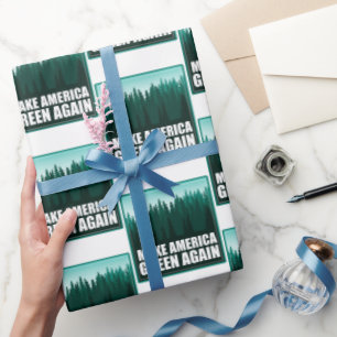 Make America Green Again Wrapping Paper