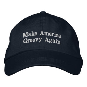 Make America Groovy Again Embroidered Hat
