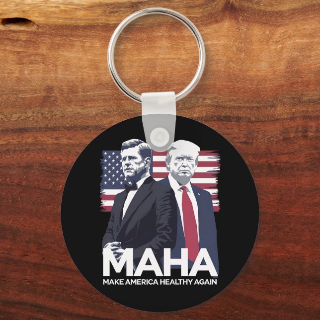 Make America Healthy Again Key Ring (Front)