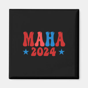 Make America Healthy Maha Pro-trump 2024 Conservat Magnet