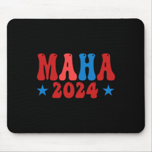 Make America Healthy Maha Pro-trump 2024 Conservat Mouse Mat