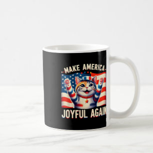 Make America Joyful Again Cat Ladies Kamala Harris Coffee Mug