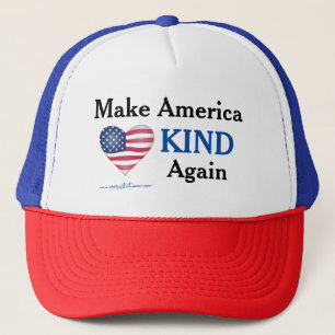 Make America KIND again. Anti-trump Trucker Hat