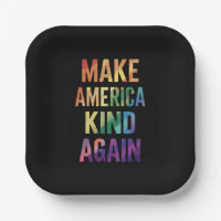 Make America Kind Again Rainbow LGBTQ Gay