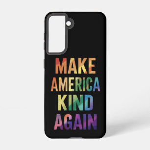 Make America Kind Again Rainbow LGBTQ Gay Samsung Galaxy Case
