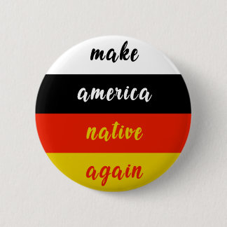 Make America Native Again - Seminole Flag 6 Cm Round Badge