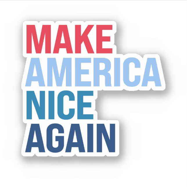 Make America nice again (Front)