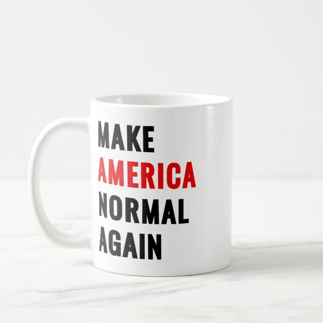 Make America Normal Again  Coffee Mug (Left)