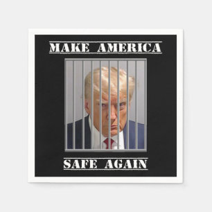 Make America Safe Again Napkin
