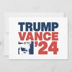 Make America Safe Again Trump Vance 2024 MAGA  Invitation