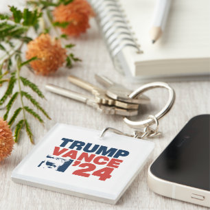 Make America Safe Again Trump Vance 2024 MAGA  Key Ring