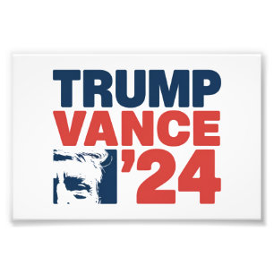 Make America Safe Again Trump Vance 2024 MAGA Photo Print