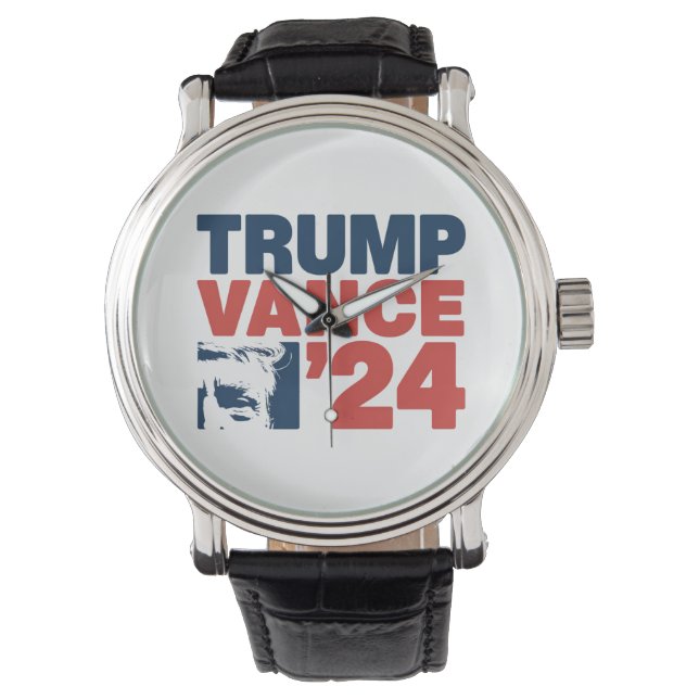 Make America Safe Again Trump Vance 2024 MAGA  Watch (Front)