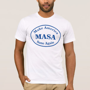 "Make America Sane Again" by Snarky Brian T-Shirt