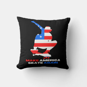 MAKE AMERICA SKATE AGAIN ollie grab edition Cushion